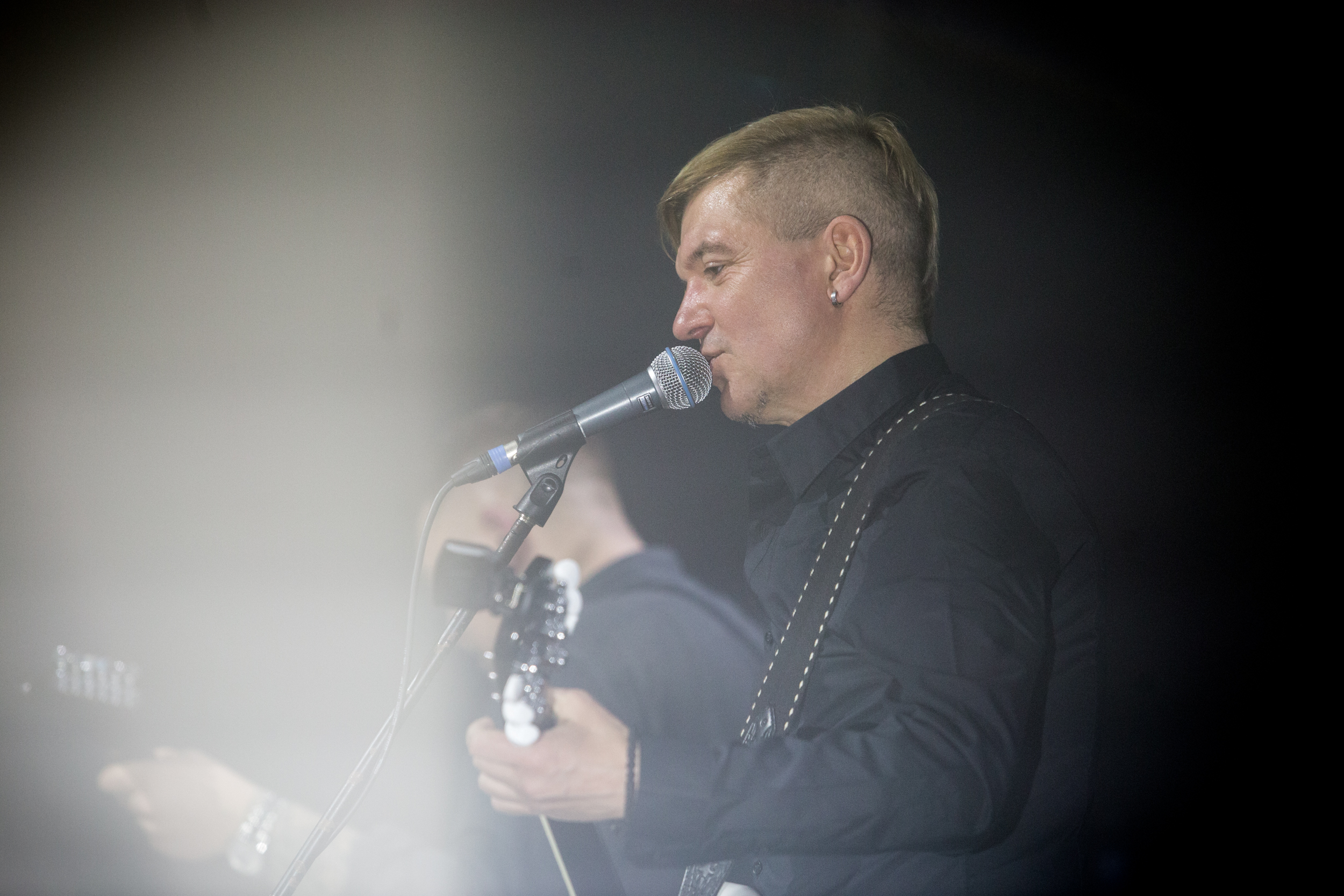Лявон Вольскі прадставіў “Псіхасаматыку” у віленскім клубе Loftas (фота)