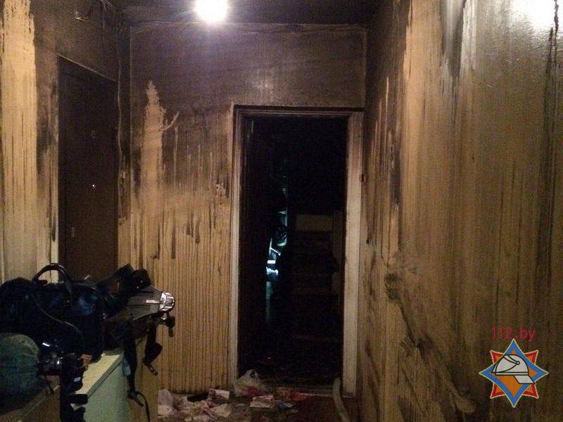 У Мінску на пажары загінулі 2 чалавекі, эвакуявалі 12