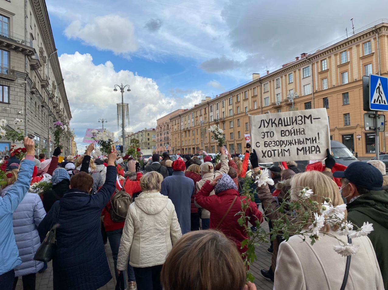 У Мінску прайшоў трэці “Марш пенсіянераў”