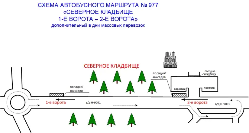 Как в Минске организовано движение транспорта на Радуницу. Подробные схемы