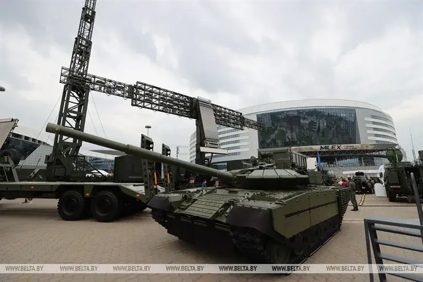 У Мінску адкрылася Міжнародная выстава ўзбраення і вайсковай тэхнікі MILEX-2023 