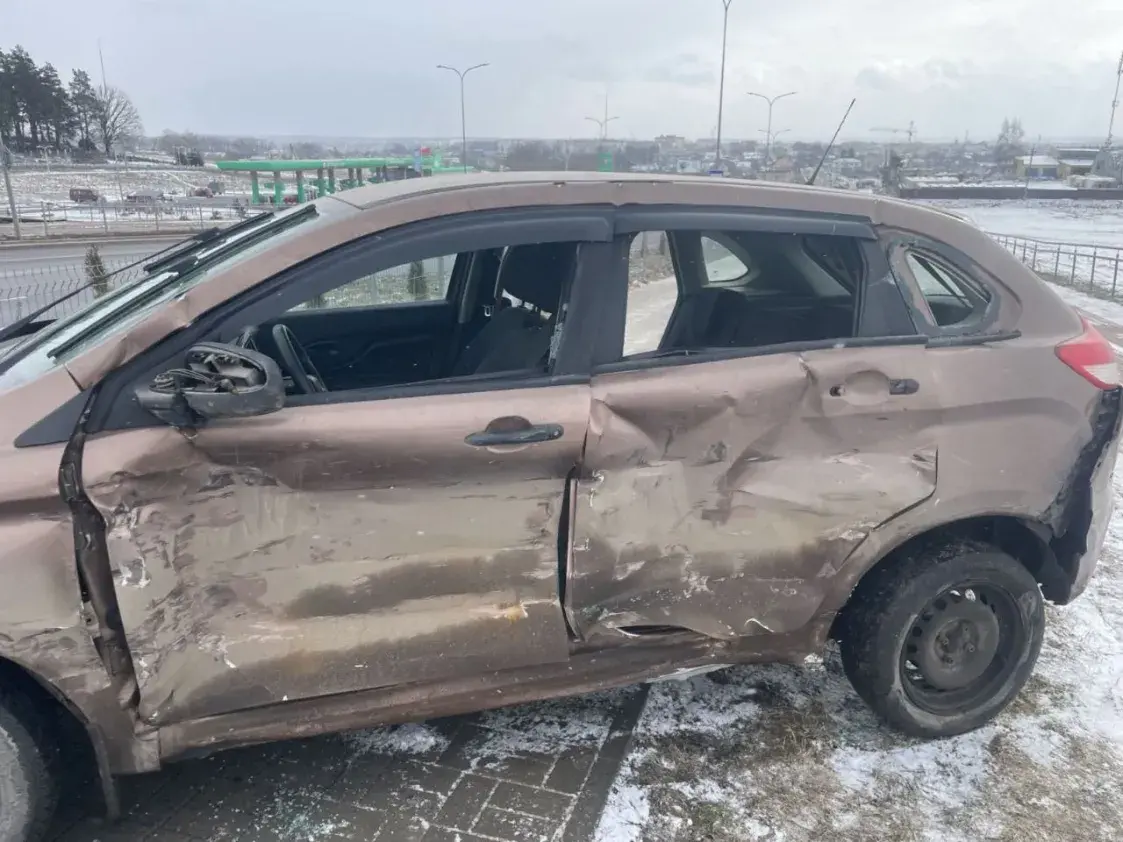 У Смалявічах легкавік трапіў пад грузавік, пацярпела дзіця