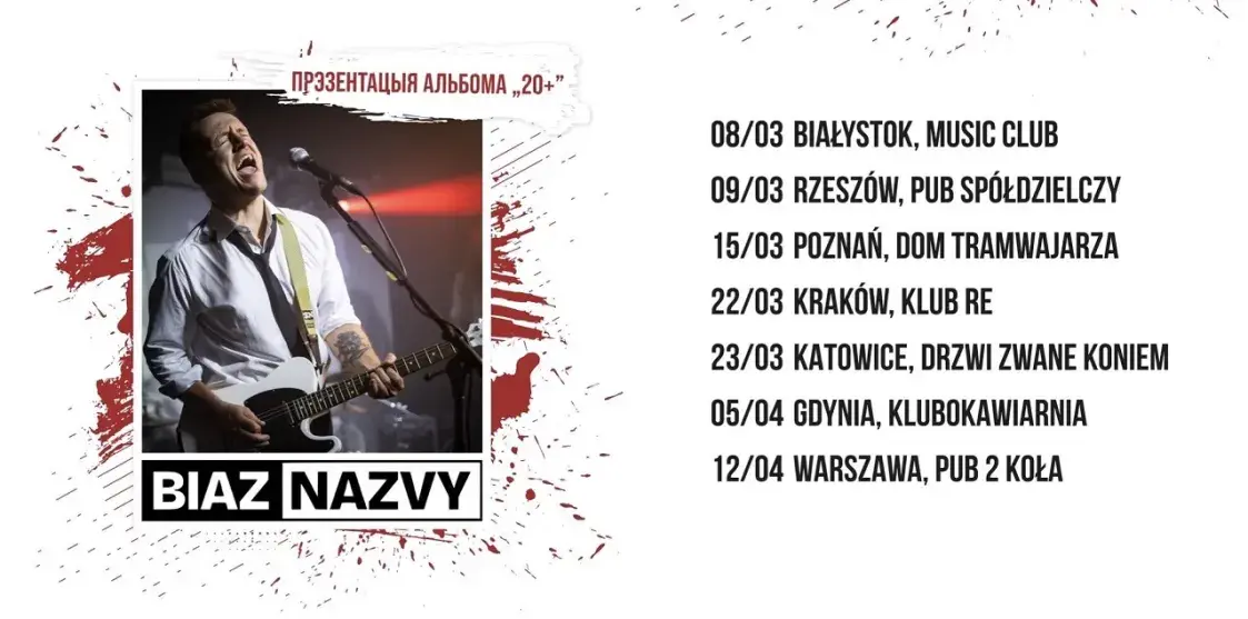 Каханне, цемра і надзея ў новым альбоме Biaz Nazvy  “20+”. А вы ўжо слухалі?