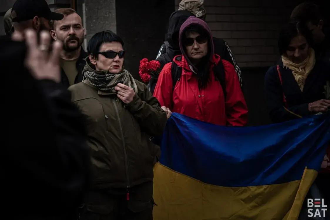 У Кіеве прайшла акцыя за аднаўленне разбуранага мемарыялу беларускім ваярам
