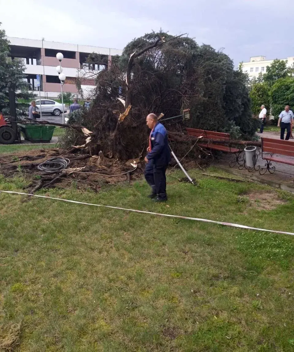 У Барысаўскім і Слуцкім раёнах знікала электрычнасць