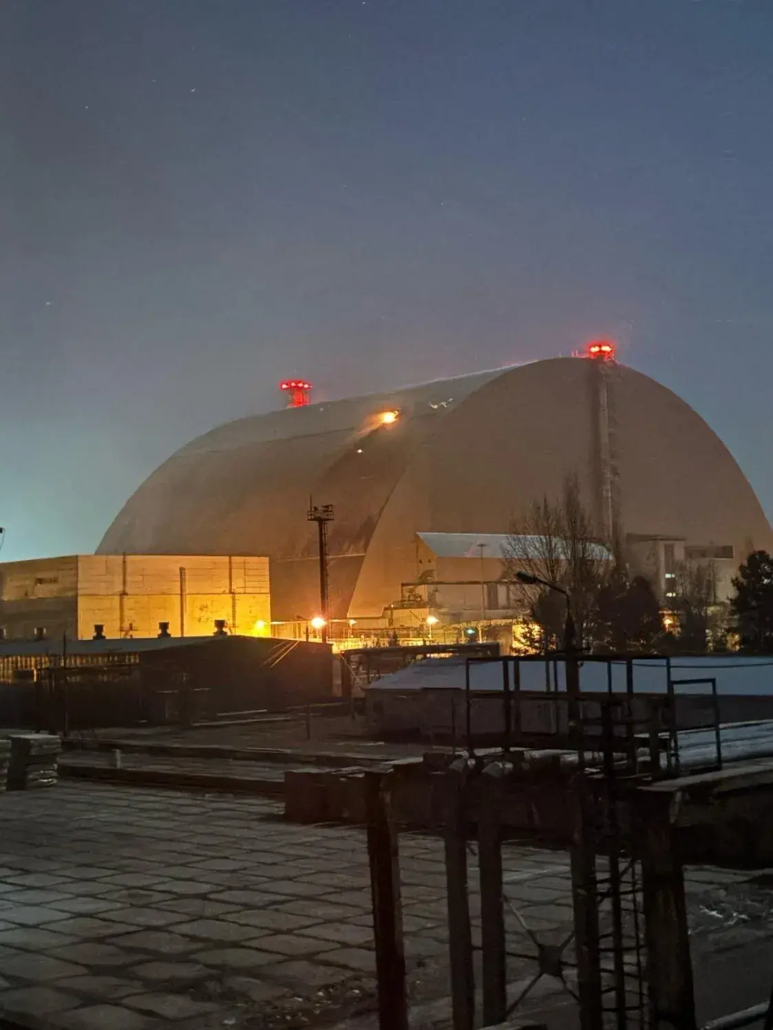 Расійскі дрон пашкодзіў саркафаг на Чарнобыльскай АЭС