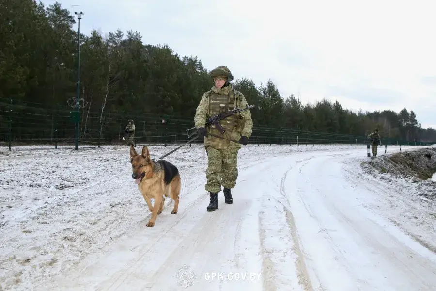 У Беларусі на мяжы з Украінай з'явілася новая памежная застава
