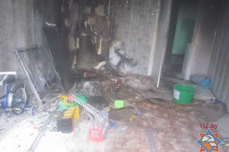 У Гродне гарэў інтэрнат, эвакуяваныя 50 чалавек