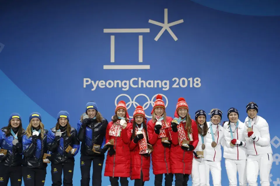 Беларускія біятланісткі атрымалі залатыя медалі Алімпіяды-2018