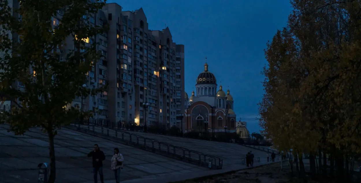 Кіеў ужо сутыкаецца з частковым адключэннем электраэнергіі / The New York Times
