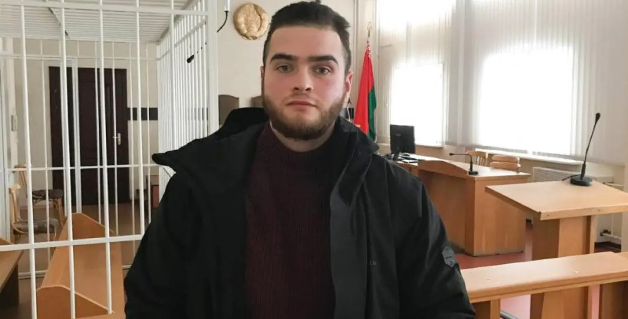 Алег Мазгоў у судзе / spring96.org
