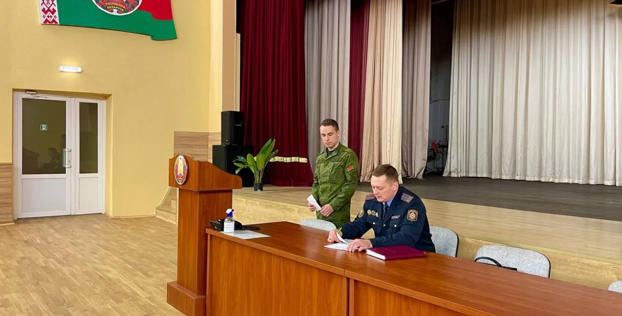 В Минске за рулем поймали пьяного военнослужащего / t.me/gaiminsk

