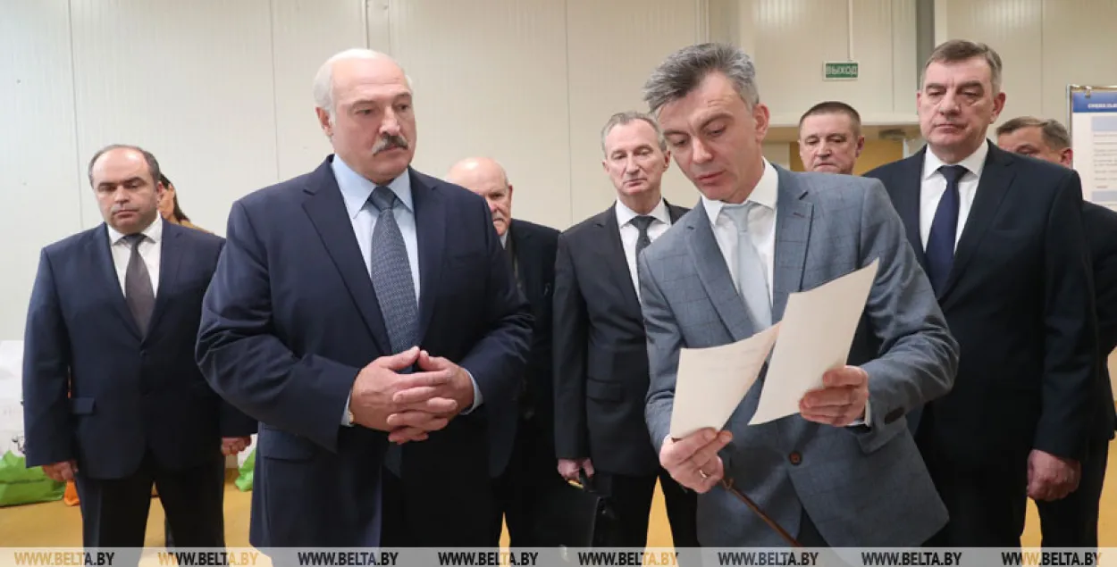Александр Лукашенко в Шклове / БЕЛТА​