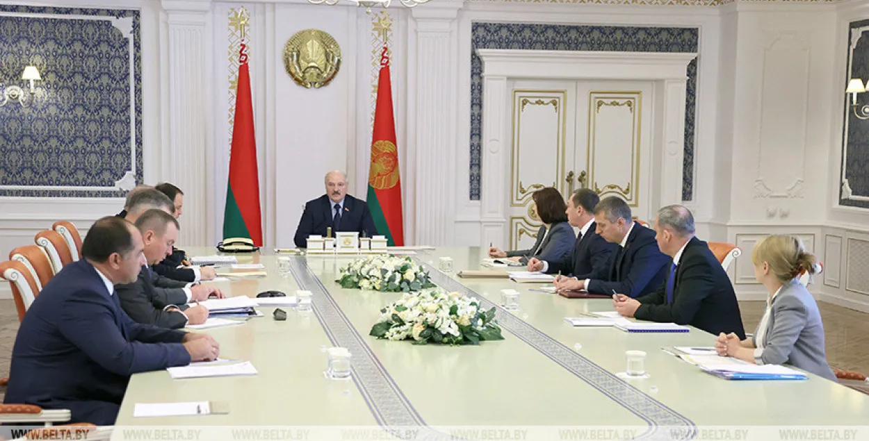 Участники совещания 7 октября 2021-го / БЕЛТА​