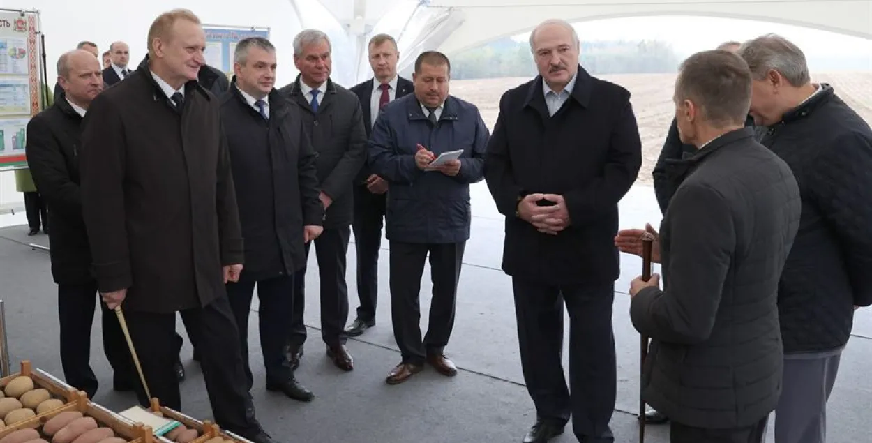 Лукашэнка: "мордавароты ходзяць па Мінску"