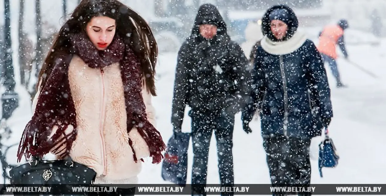 На 4 і 5 лютага ў Беларусі прагназуецца моцны вецер