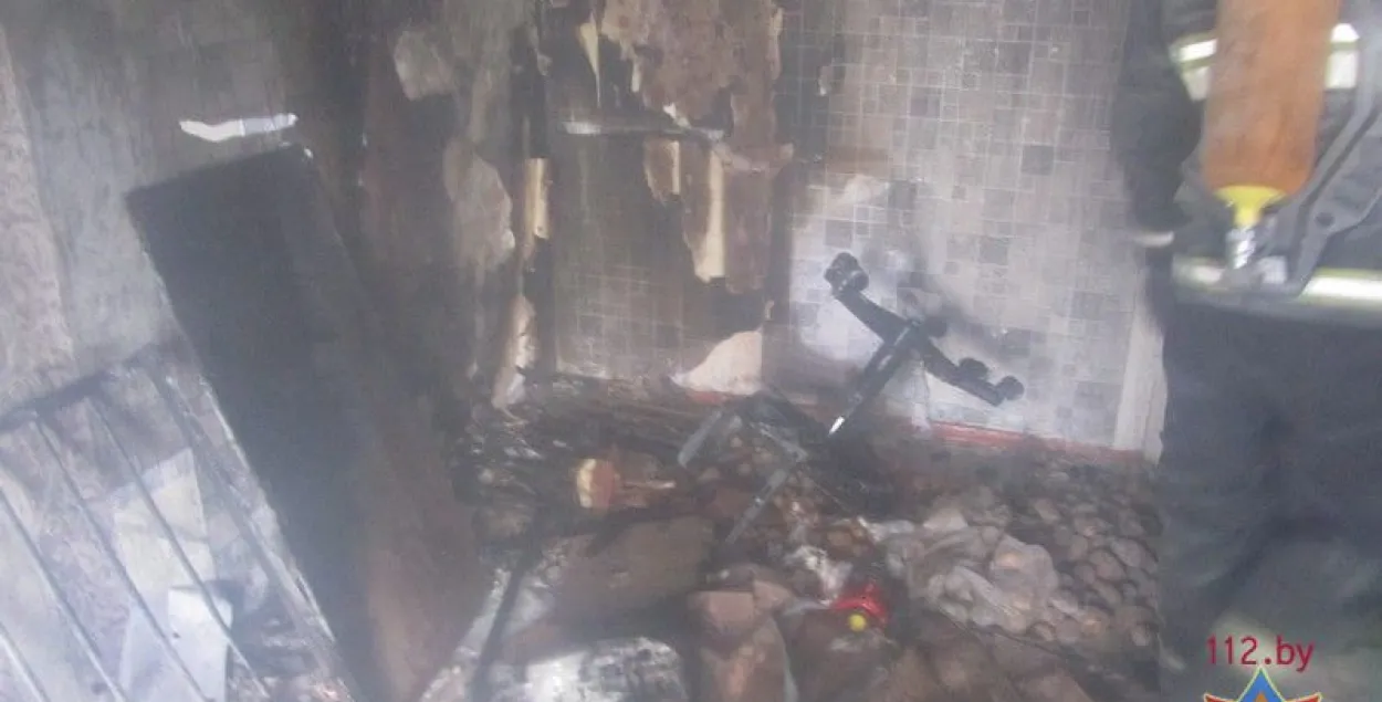У Гродне гарэў інтэрнат, эвакуяваныя 50 чалавек