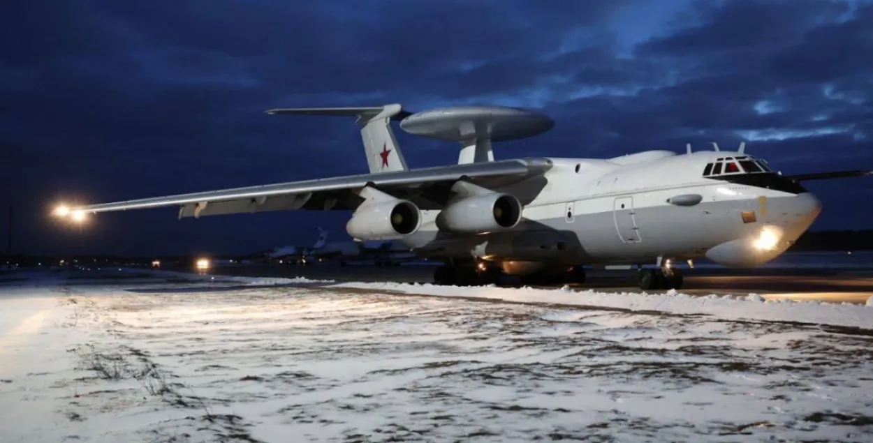 Расійскі ваенны самалёт А-50 / t.me/modmilby/
