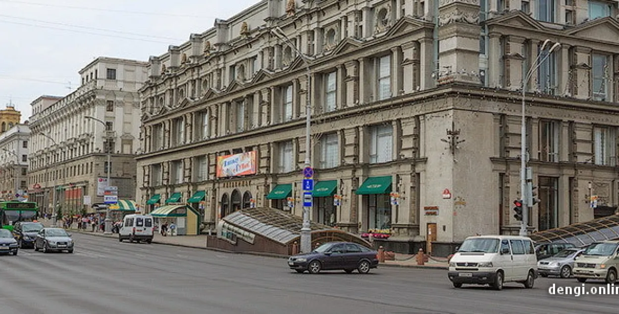У Мінску на праспекце Незалежнасці ў падвале ГУМа адбыўся пажар