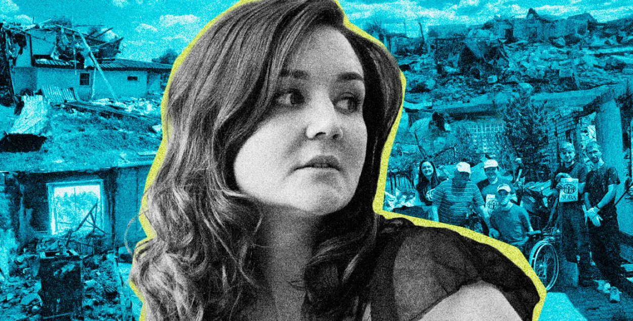 "Не трэба шкадаваць беларусаў. Пашкадуйце сваіх людзей, якім мы дапамагаем" / калаж Улада Рубанава, Еўрарадыё