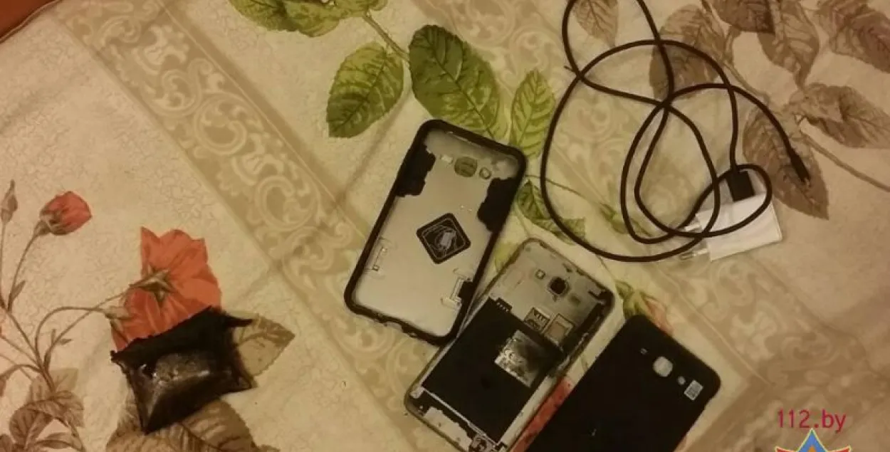 У Мінску падчас зарадкі загарэўся мабільны тэлефон, пацярпеў 3-гадовы хлопчык