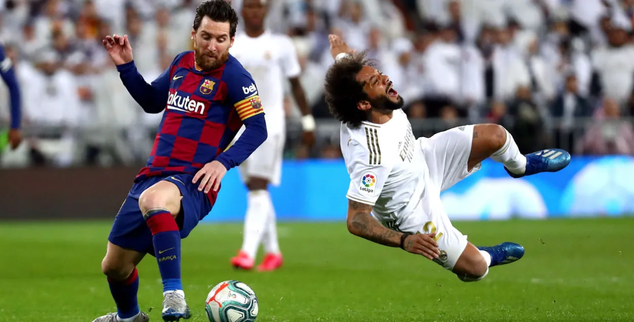"Рэал" абыграў "Барселону" і вярнуў сабе першае месца ў чэмпіянаце Іспаніі