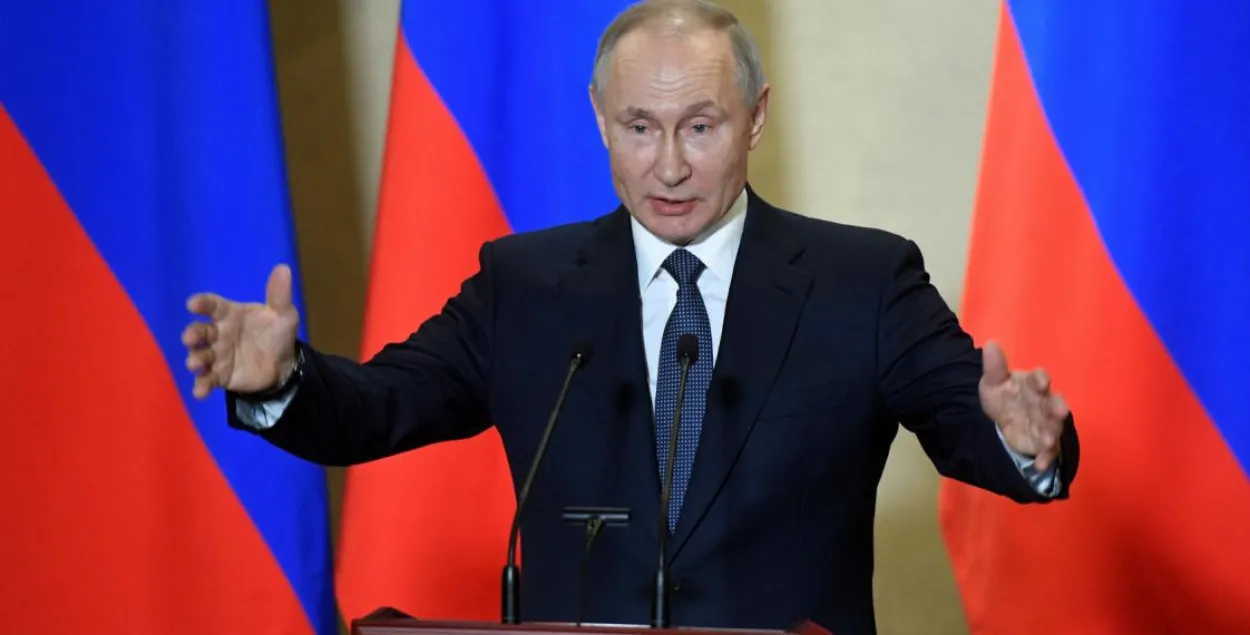 Путин поздравил Лукашенко с Рождеством и Новым годом