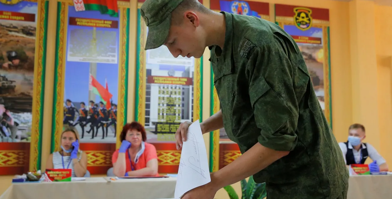 Досрочное голосование в Беларуси/ Иллюстративное фото, Reuters​