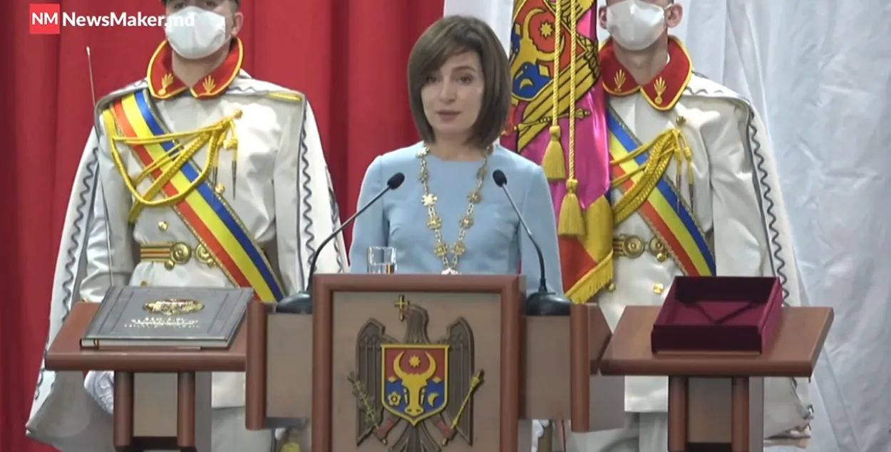 Першая жанчына &mdash; прэзідэнт Малдовы Мая Санду