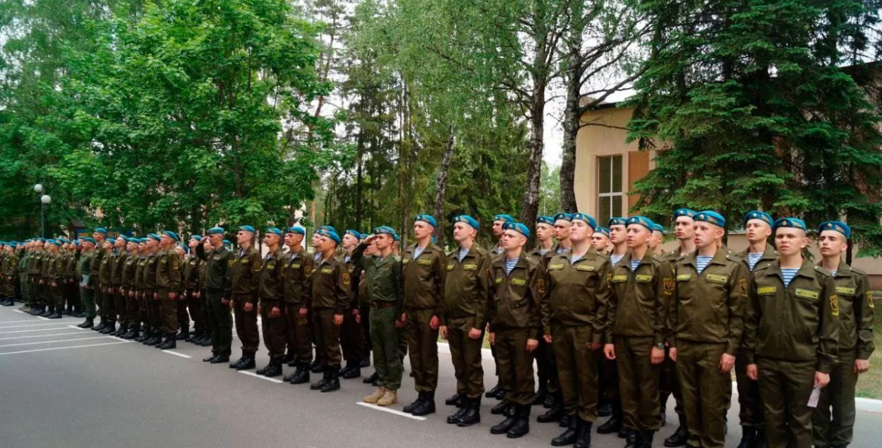 Беларускія вайскоўцы / t.me/modmilby/
