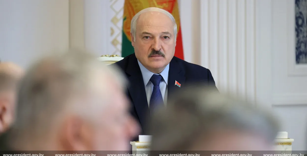 Силовики у Лукашенко&nbsp;/ president.gov.by
