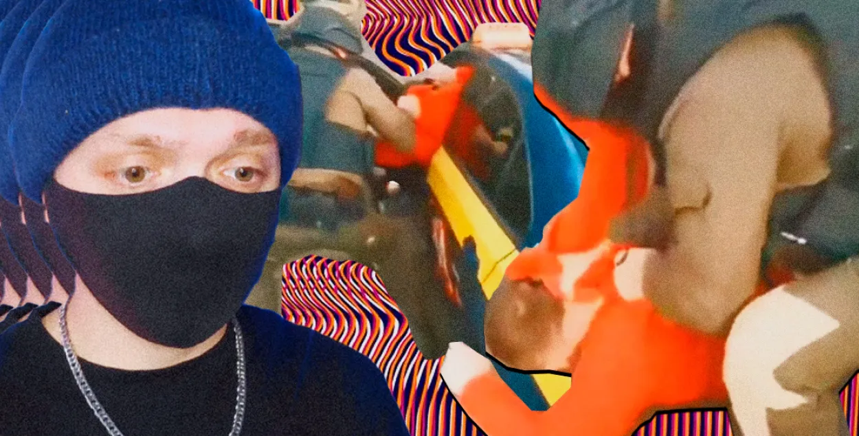 За відэа з TikTok беларусаў адпраўляюць у калоніі / калаж Улада Рубанава, Еўрарадыё