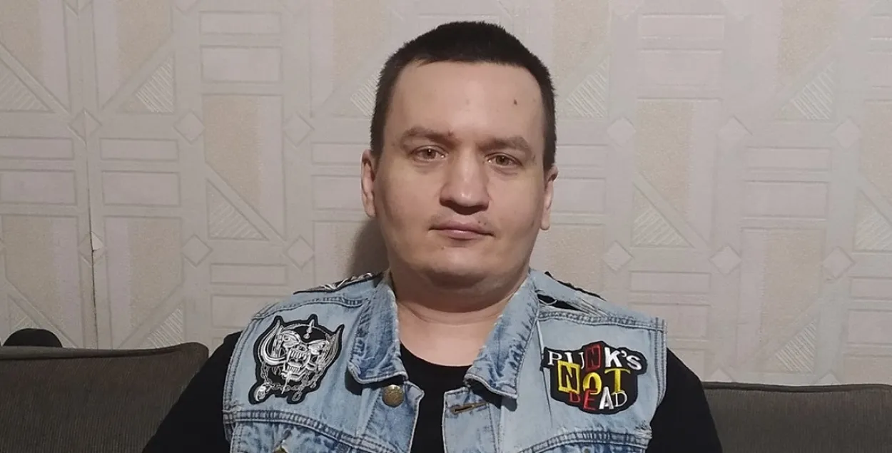 Ілля Міронаў пасля вызвалення ў кастрычніку 2022-га / Фота з Facebook Валянціны Міронавай
