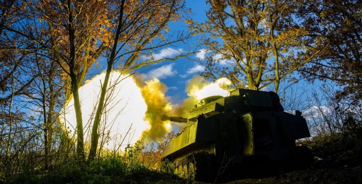 Обстрел российских позиций / https://www.facebook.com/GeneralStaff.ua
