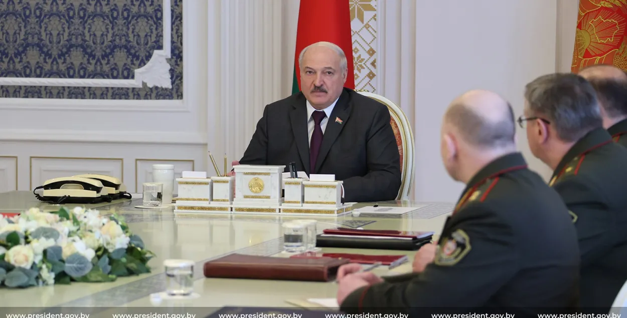 Александр Лукашенко и силовики / president.gov.by