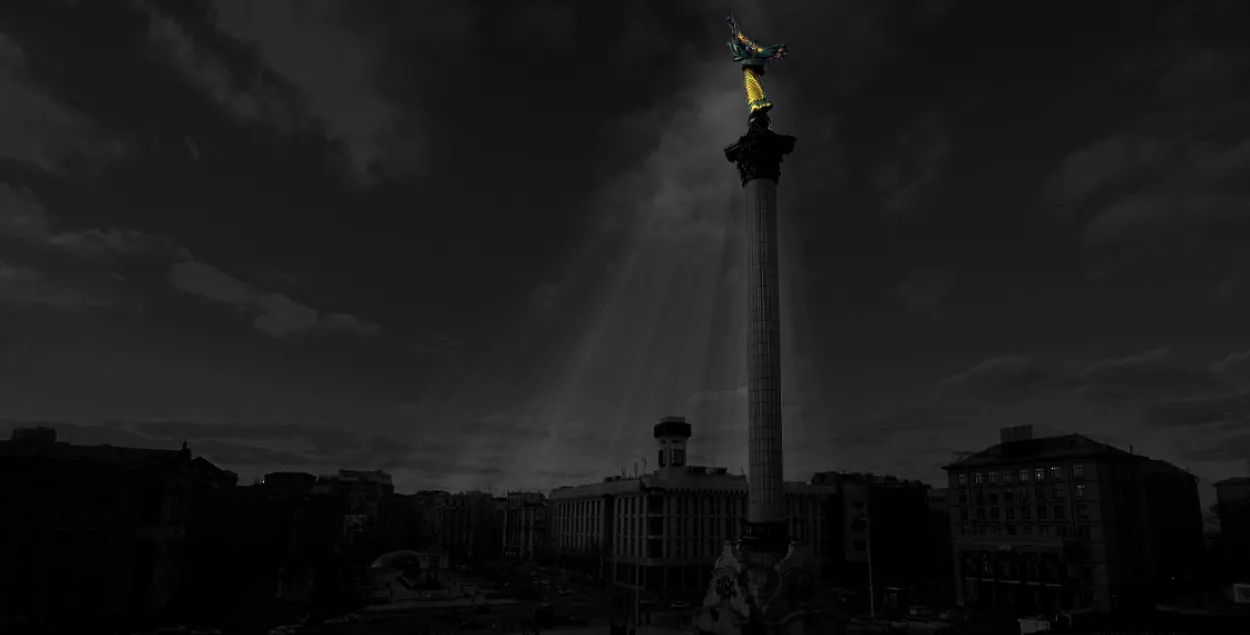 Блэкаут 23 ноября в Украине / NASA
