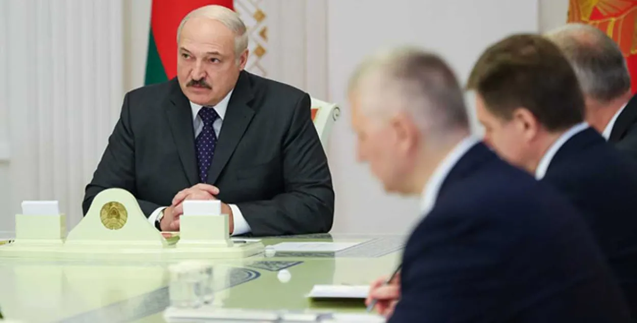 Во время совещания у Александра Лукашенко / president.gov.by​