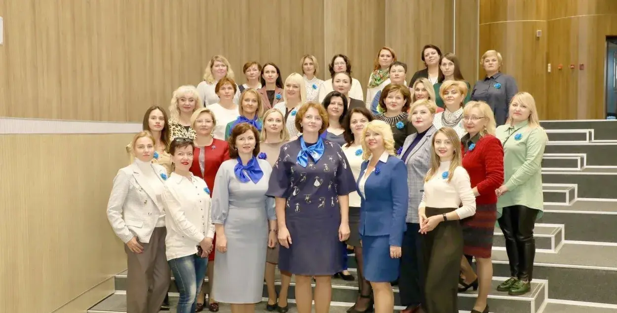 Актывісткі Беларускага саюза жанчын канцэрна "Беллегпрам" / МНС
