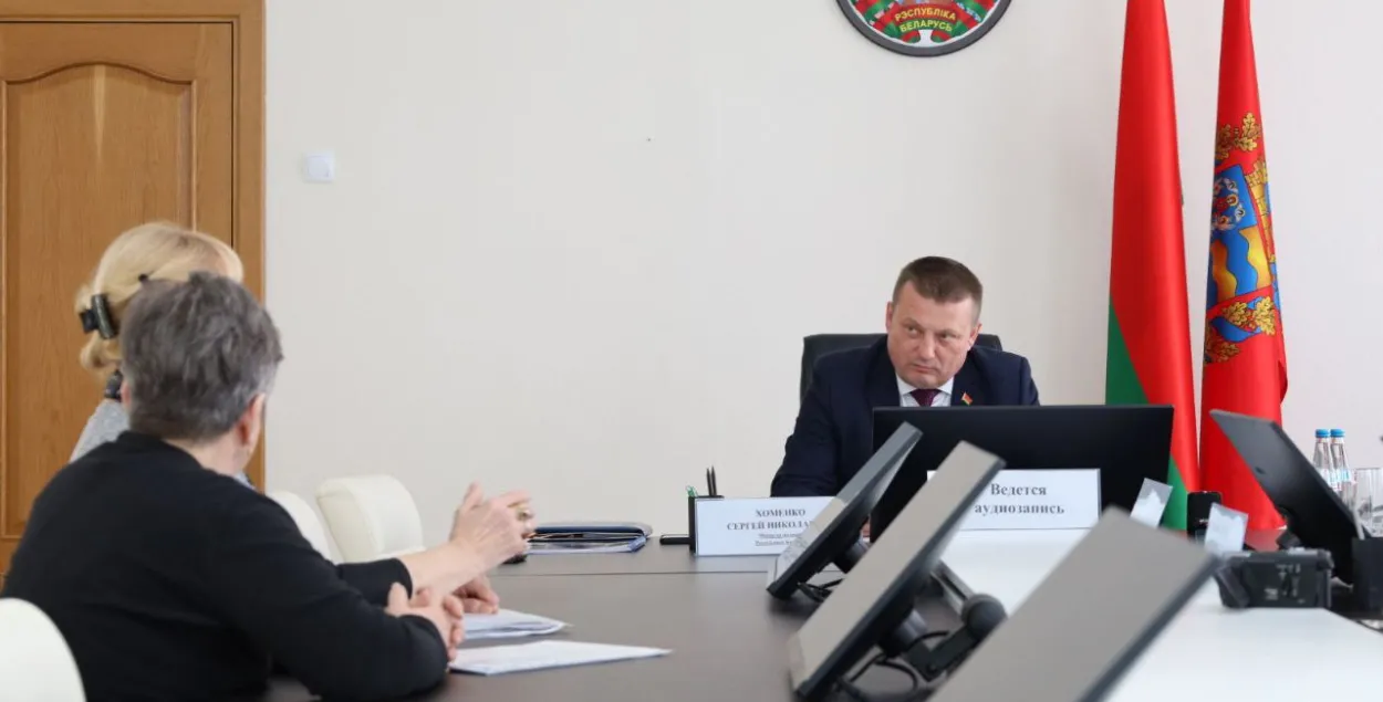 Міністр юстыцыі Сяргей Хаменка працягвае "зачыстку" / t.me/minjust_by/
