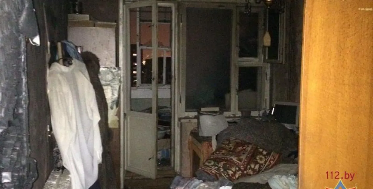 У Мінску на пажары загінулі 2 чалавекі, эвакуявалі 12