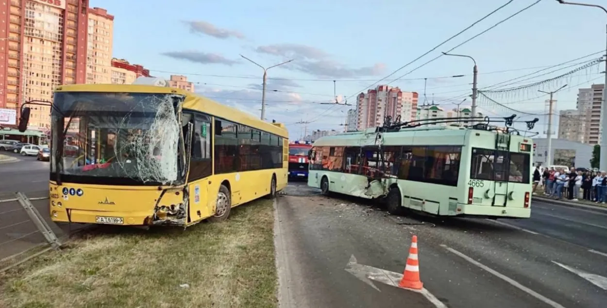 На месцы аварыі / t.me/gaiminsk/
