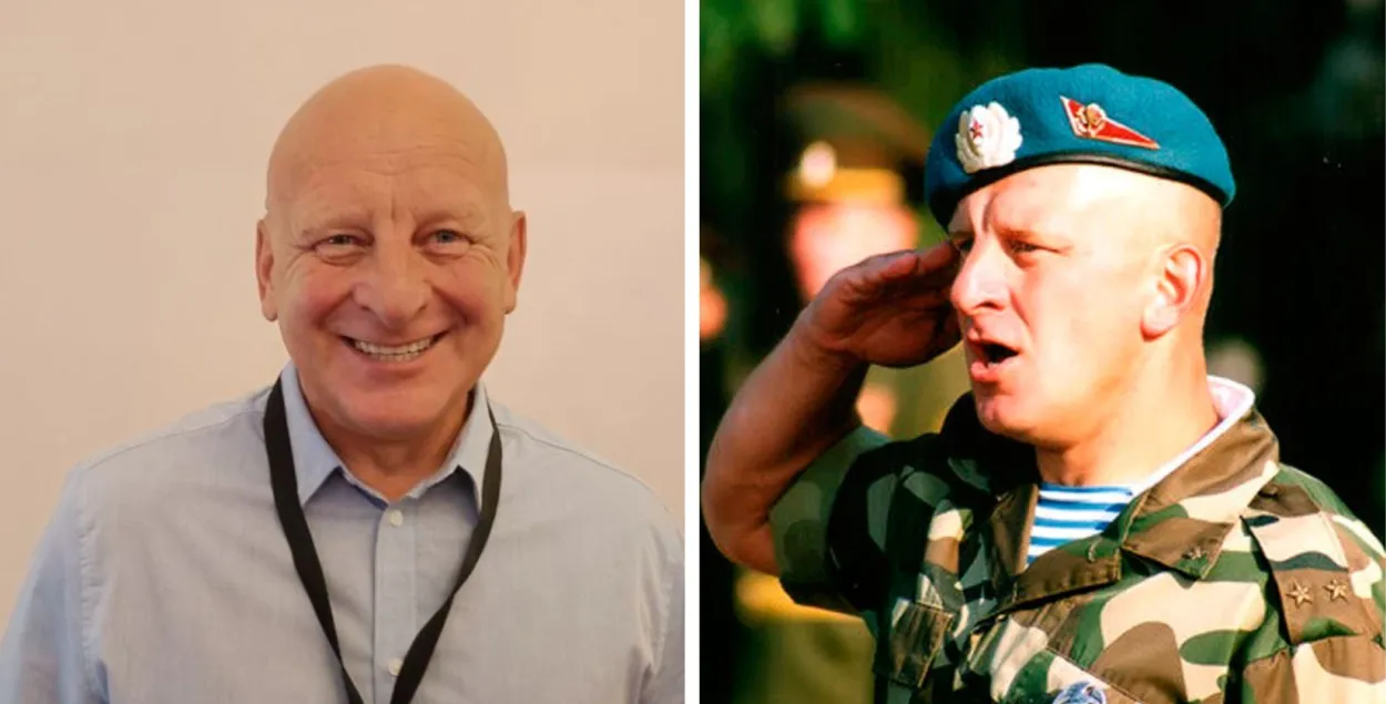 Валерий Сахащик: сейчас и во время службы в армии / Коллаж Еврорадио