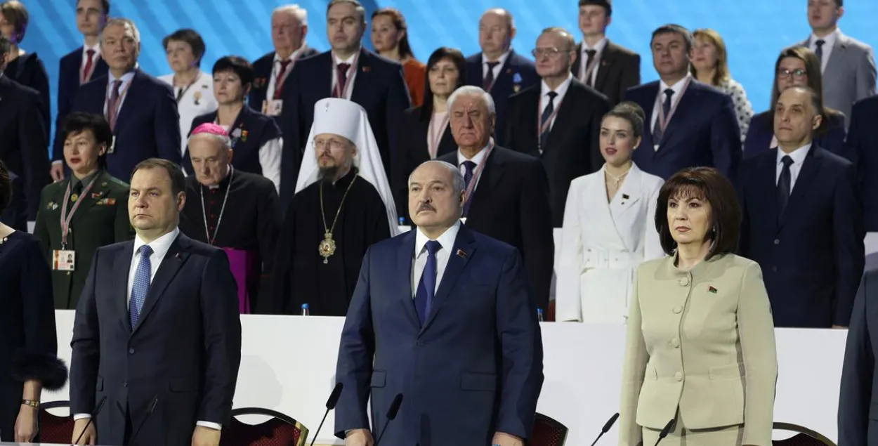 “Речь идёт о попытке замены избирателей — граждан страны — на вот это ВНС” / БЕЛТА
