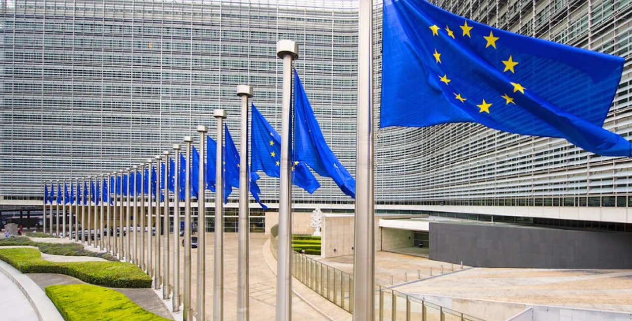 EU flags / European Commission