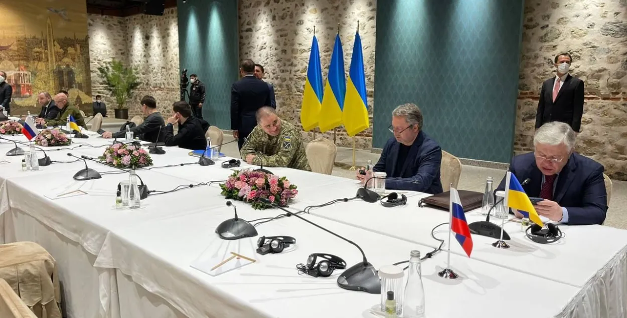 У Стамбуле скончыліся ўкраінска-расійскія перамовы 