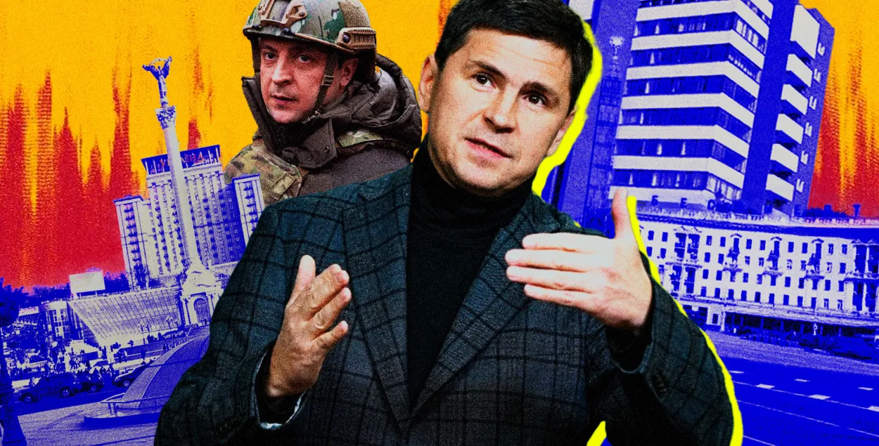 Міхаіл Падаляк / калаж Улада Рубанава, Еўрарадыё