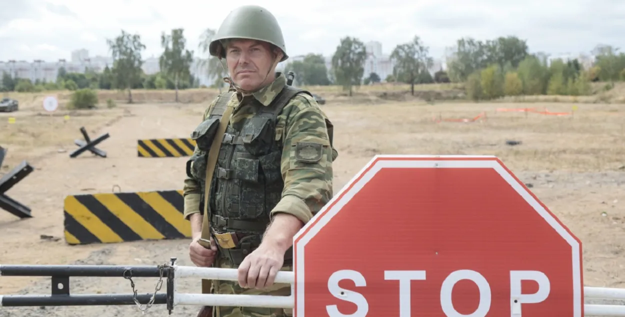 Боец территориальной обороны в Беларуси / sb.by
