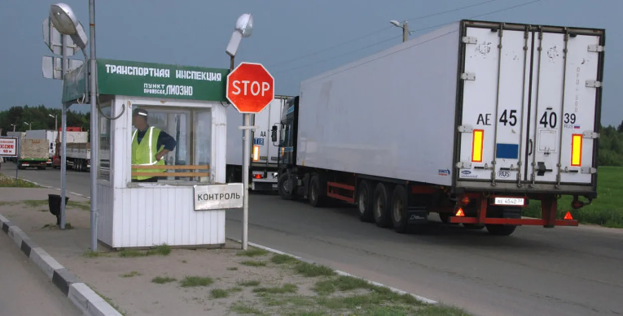 Расія дазволіла транзіт украінскіх тавараў толькі праз Беларусь