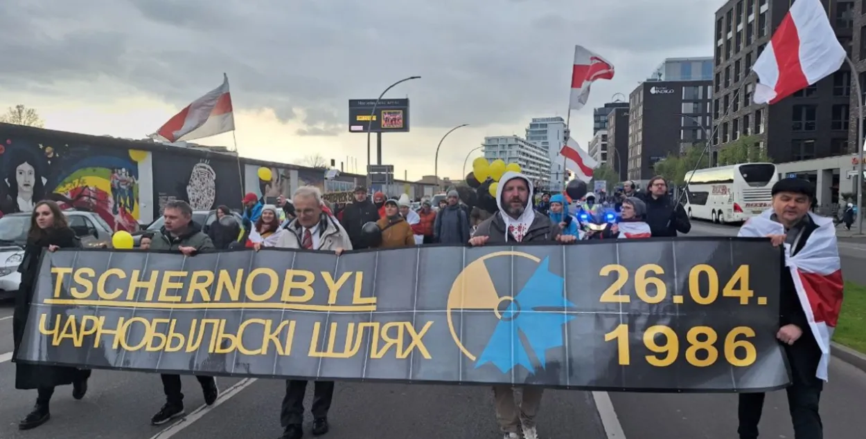 Берлін, 26 красавіка 2023-га / t.me/dw_belarus/
