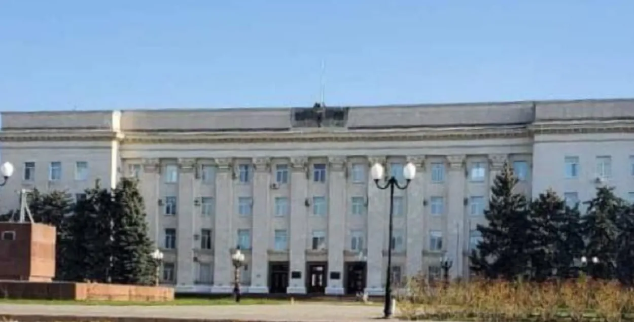 Абласная адміністрацыя без сцяга / Telegram

